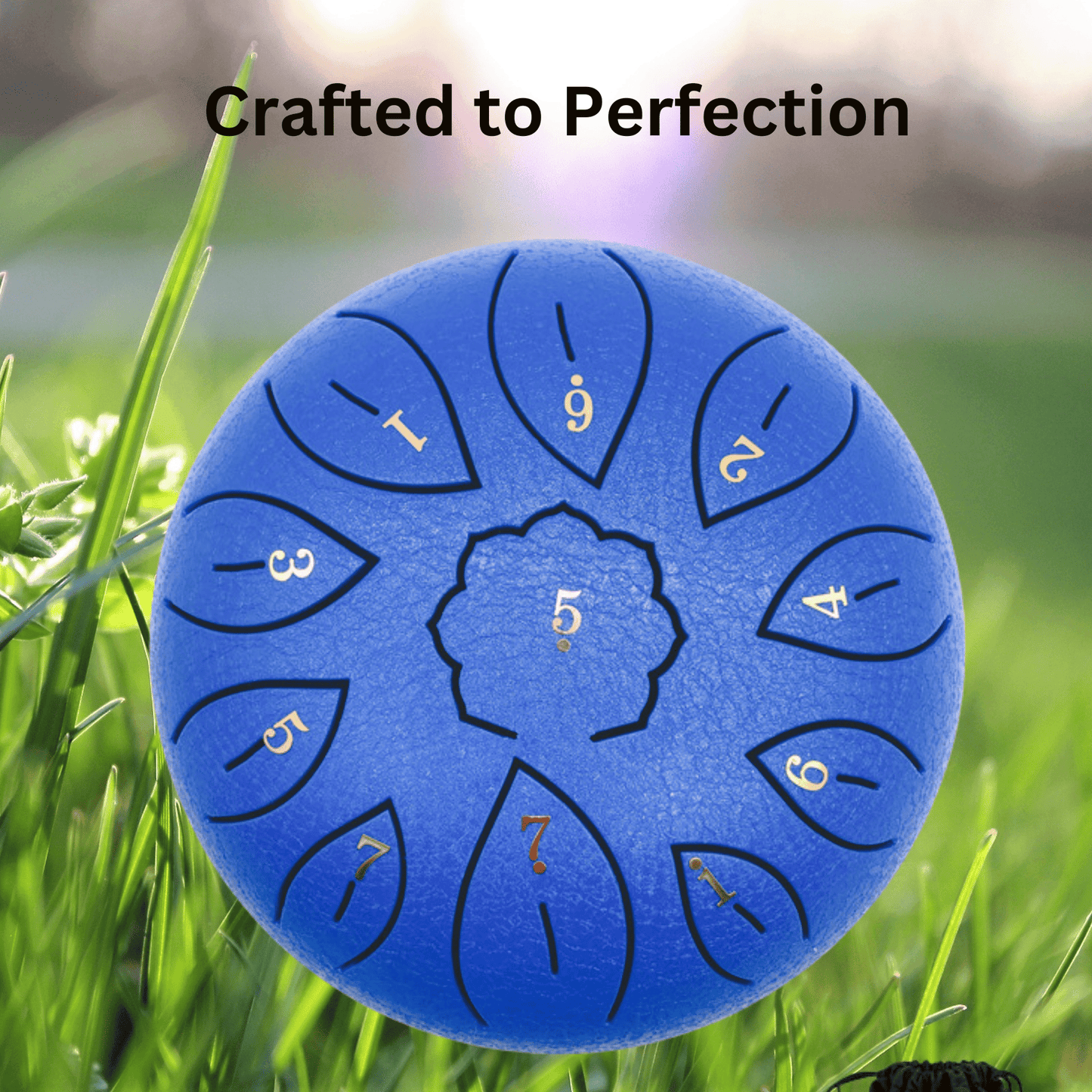 Tranquil® Chakra Rain Drum and Manual Hand Play