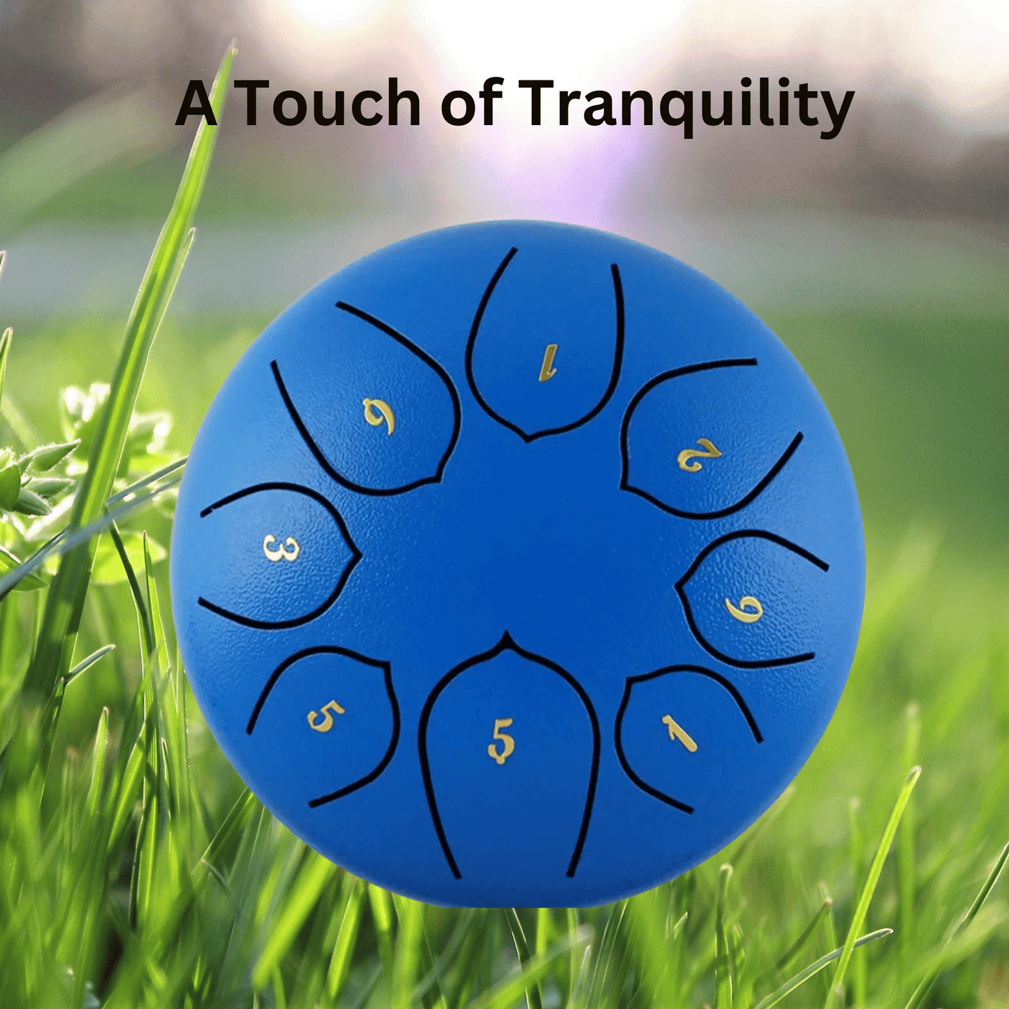 Tranquil® Chakra Rain Drum and Manual Hand Play